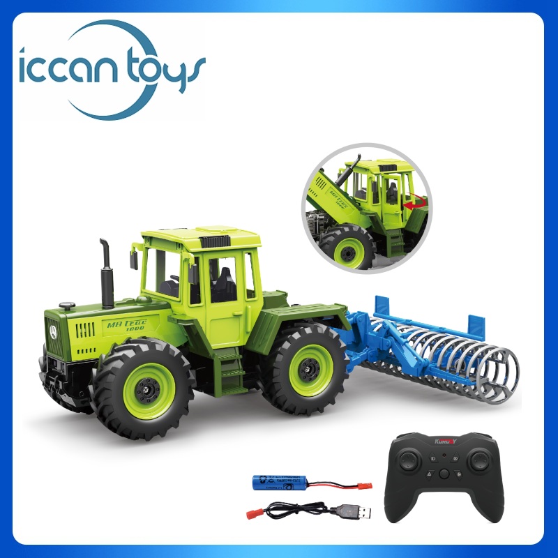 6676 1:24 2.4Ghz RC MB-trac 1000 Tractor + Flatterer