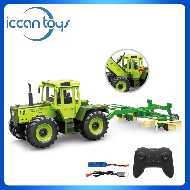 6677 1:24 2.4Ghz RC MB-trac 1000 Tractor + Haymaker