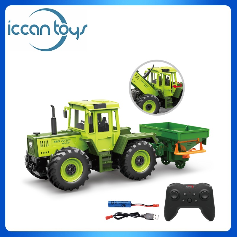 6691 1:24 2.4Ghz RC MB-trac 1000 Tractor  + Manure Spreader