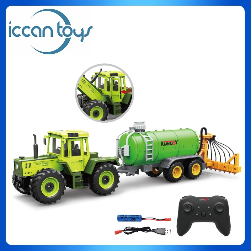 6701 1:24 2.4Ghz RC MB-trac 1000 Tractor + Electronic Liquid Fertilizer Sprayer